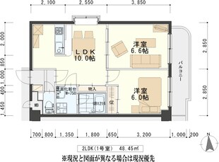 愛子駅 徒歩12分 2階の物件間取画像